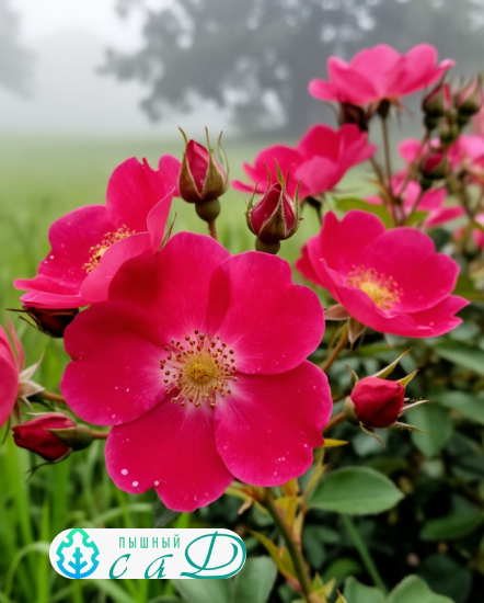 Роза "ПОППИ РОУЗ"